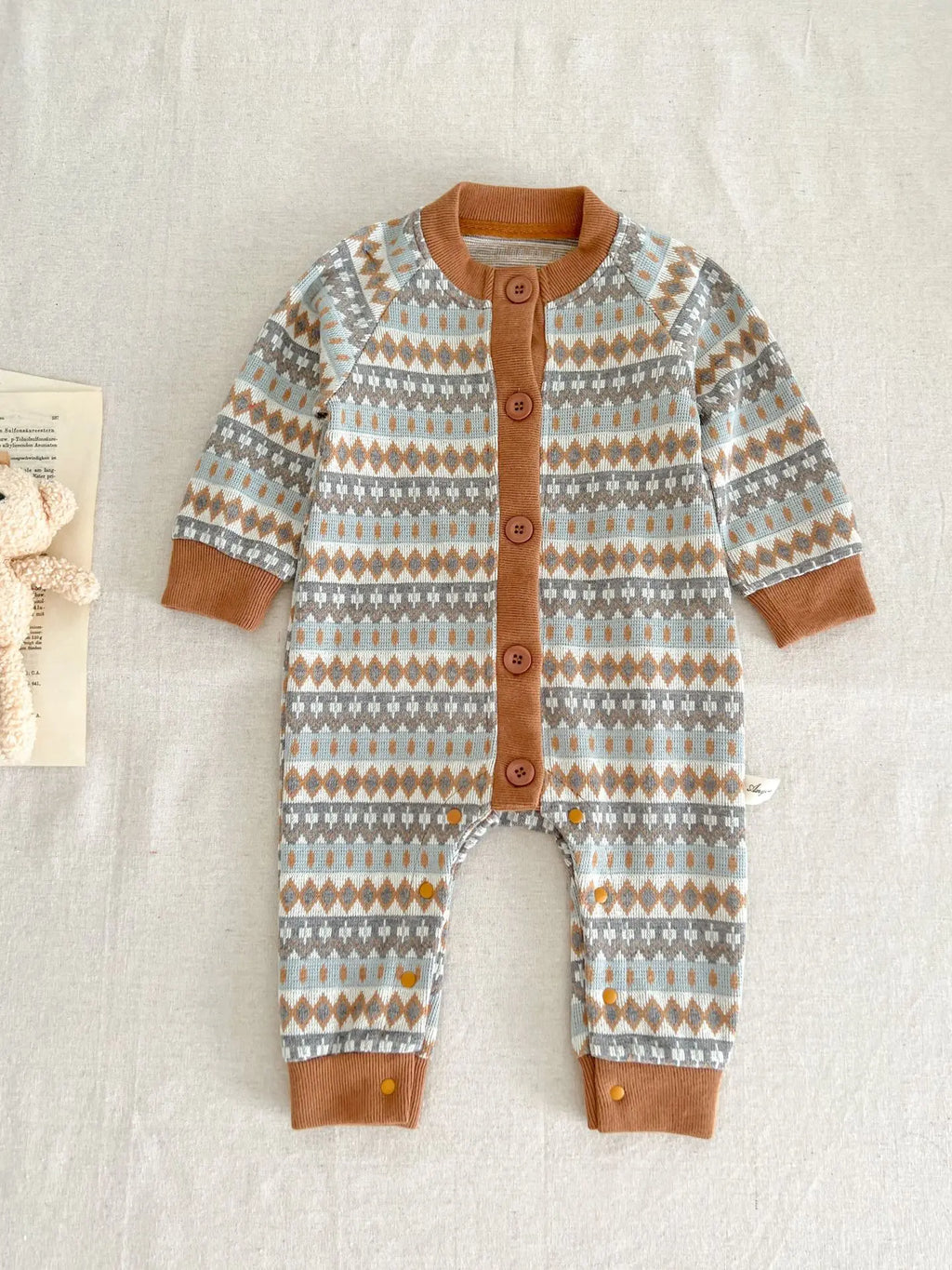 Casual Printed Jumpsuit Romper