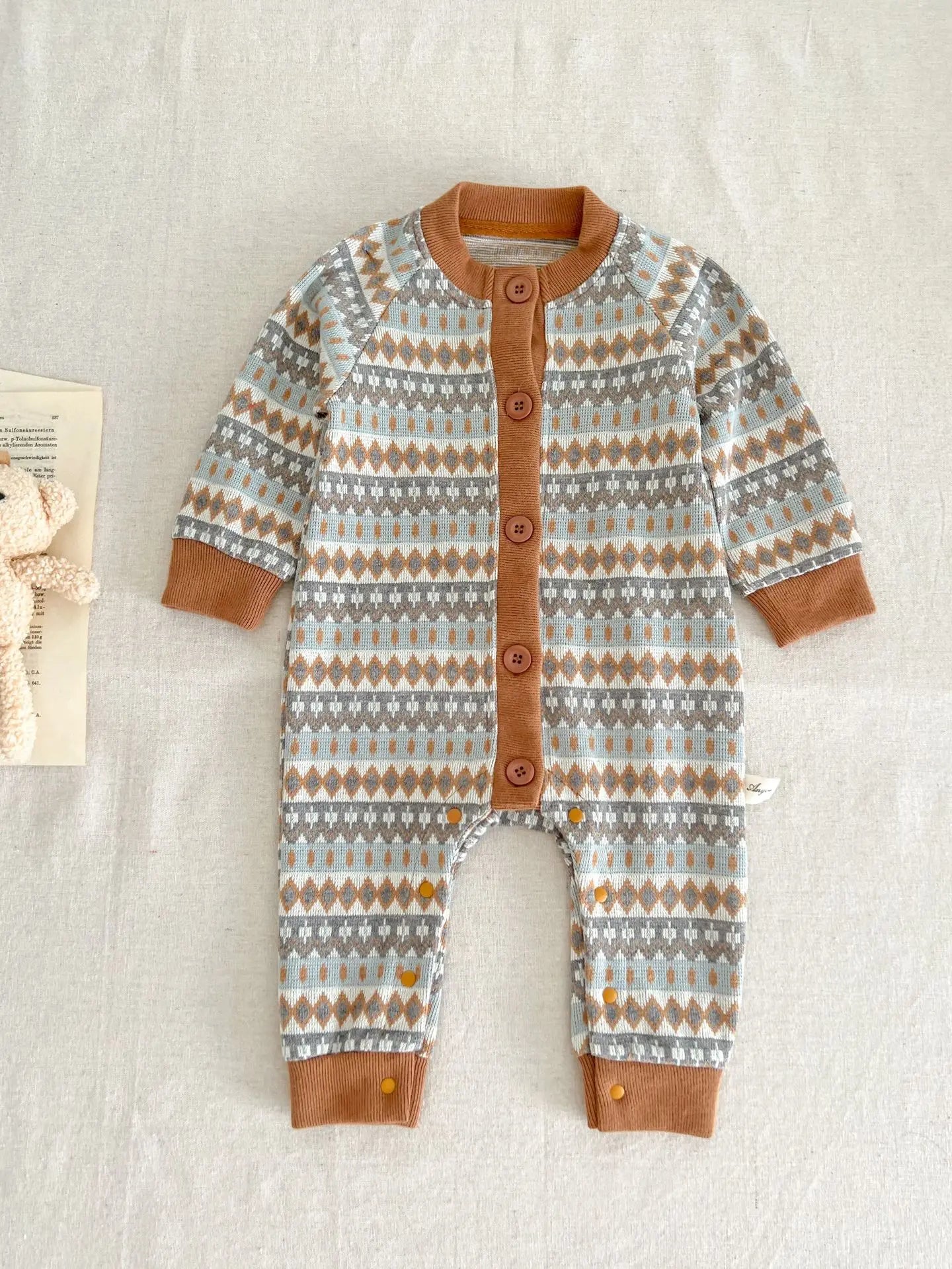 Casual Printed Jumpsuit Romper