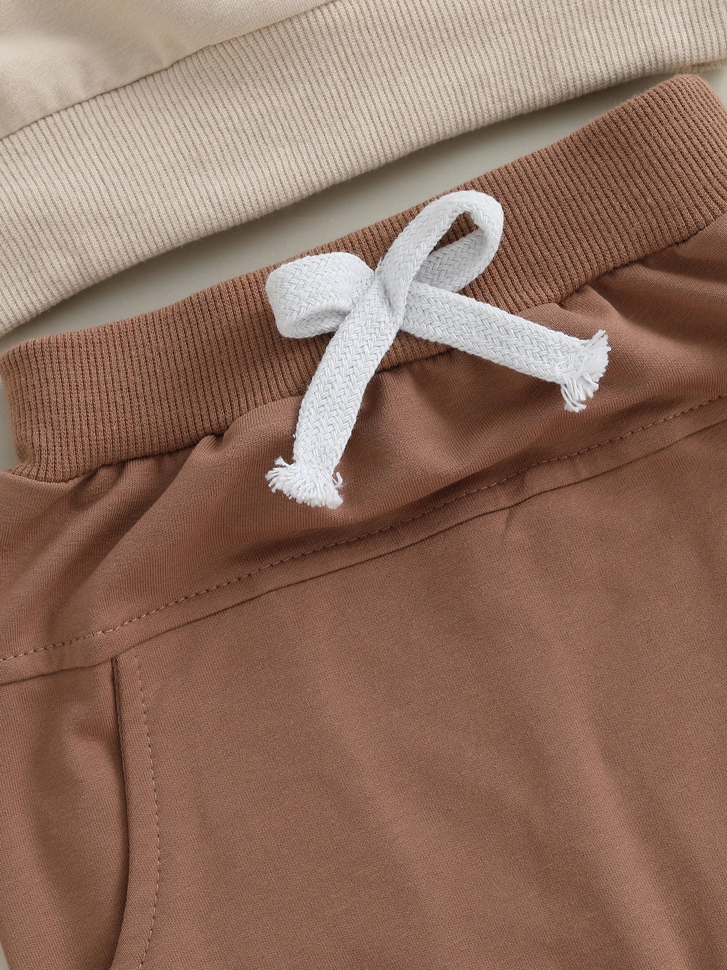 Baby Toddler Boy 2Pcs Little Turkey Thanksgiving Outfit Letter Turkey Embroidery Long Sleeve O-Neck Pullover + Elastic Waist Solid Pants Jogger Set