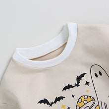 Load image into Gallery viewer, Baby Girl Boy Casual Long Sleeve Jumpsuits Romper Bodysuit Ghost Pumpkin Spooky Season Print Halloween

