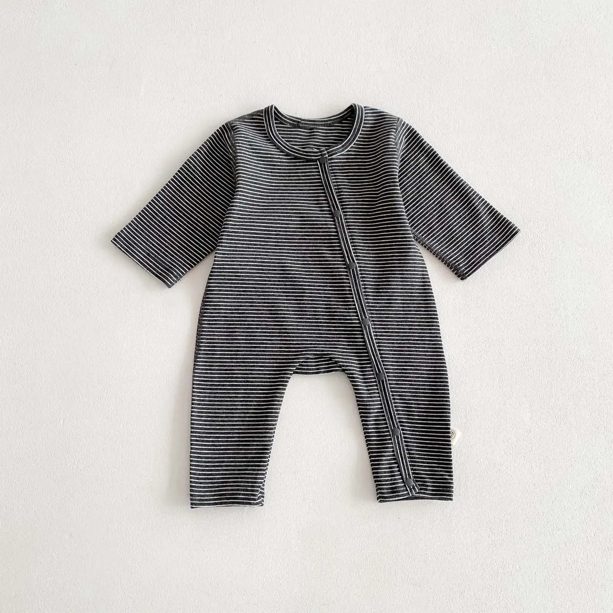 Striped Cotton Baby Romper