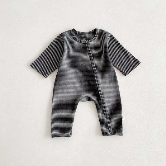 Striped Cotton Baby Romper