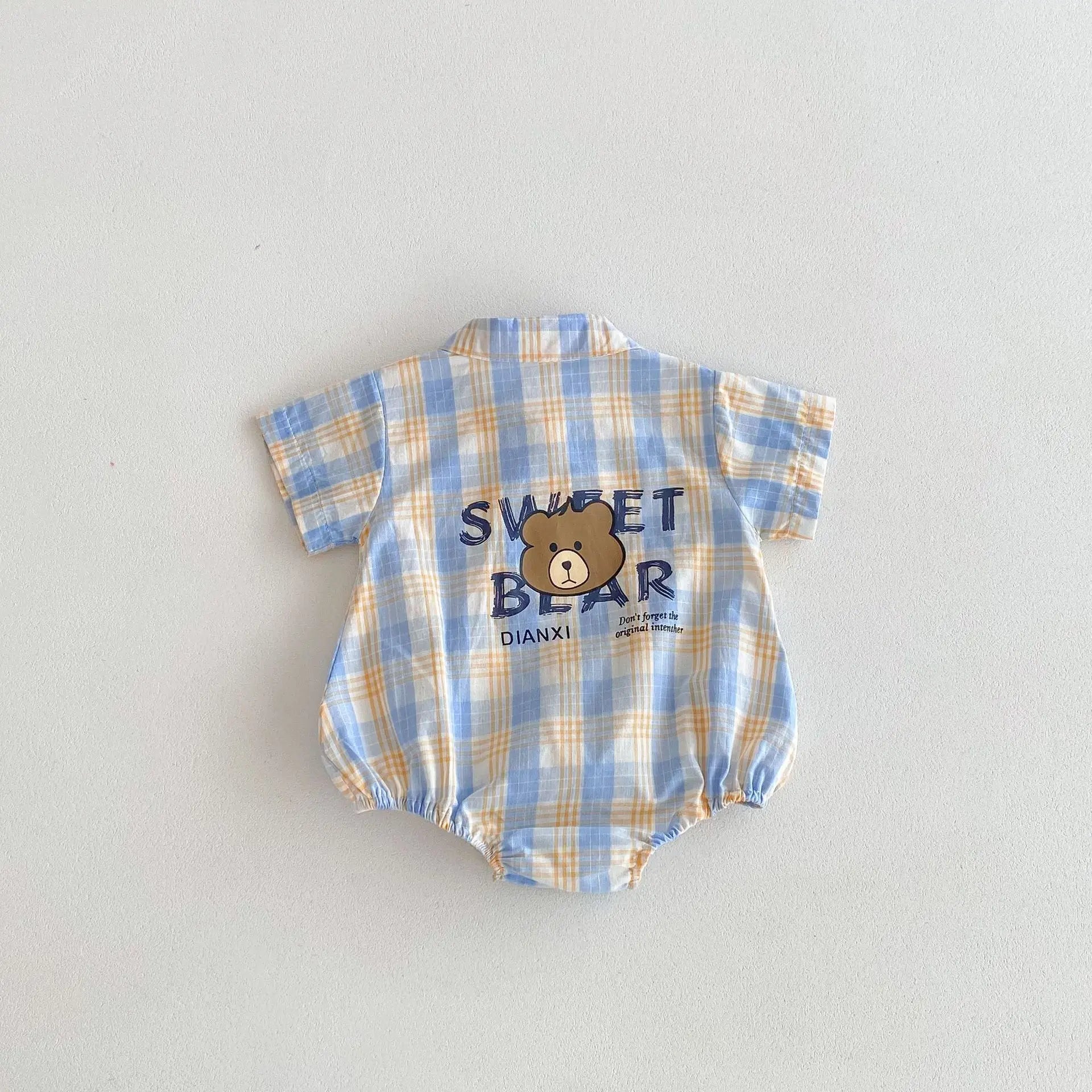 Sibling Bear Bodysuit Romper Outfit