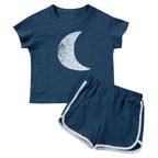 Printed T-shirt and Shorts Set