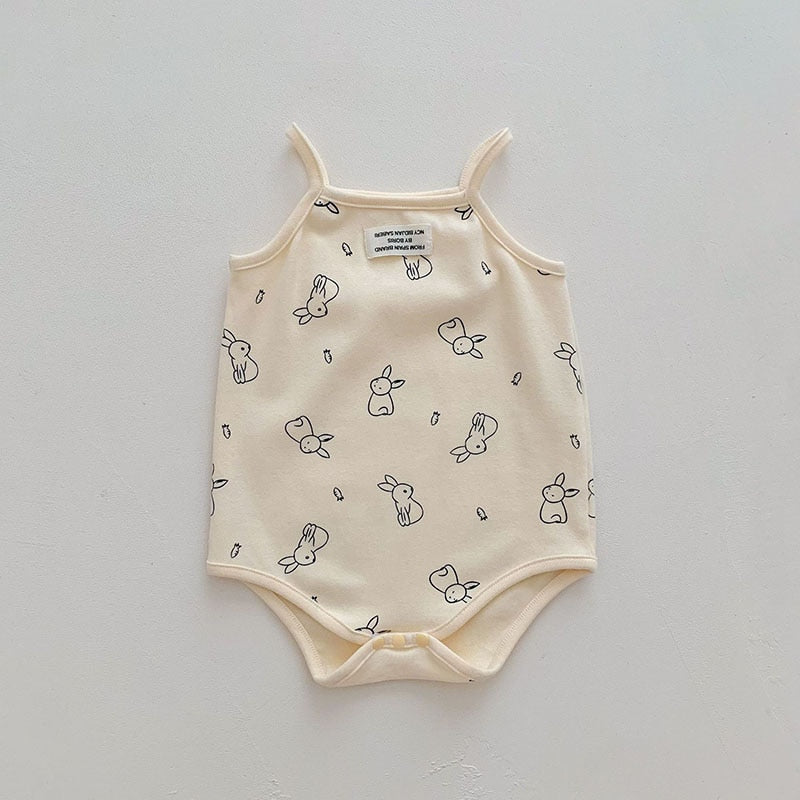 One Piece Camisole Girl Bodysuit Tank Romper