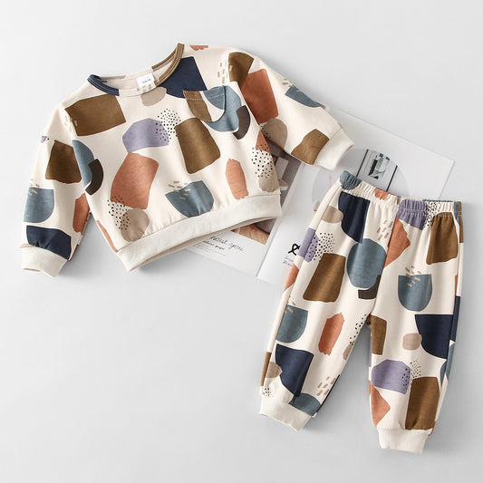 Color Block Jogger Set