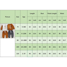 Load image into Gallery viewer, Baby Toddler Boys 2Pcs Thanksgiving Clothes Set Pie Kinda Guy Letter Print Long Sleeve Top Drawstring Pants Outfits
