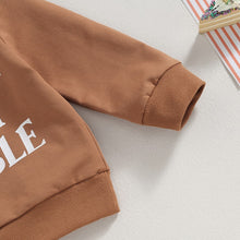 Load image into Gallery viewer, Baby Toddler Girl 2Pcs Thanksgiving Outfits Long Sleeve Letter Print Gobble Baby Top Turkey Flare Pants Set
