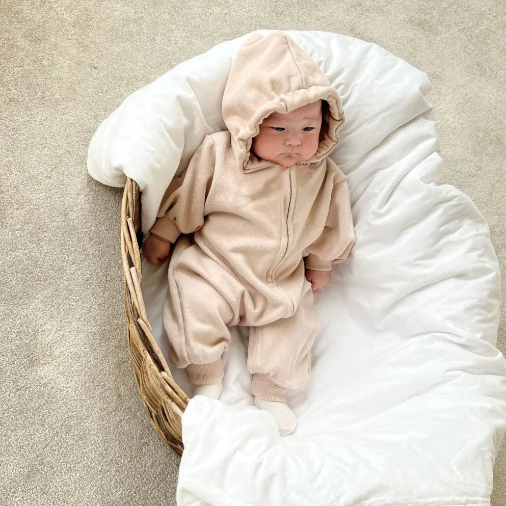 Casual Hooded Jumpsuit Romper