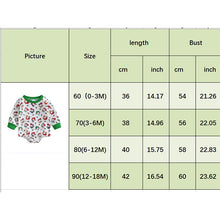 Load image into Gallery viewer, Baby Girls Boys Christmas Romper Snowman Cowboy Print Long Sleeve Playsuit Jumpsuit
