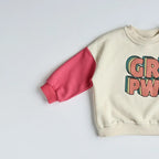 GIRL POWER Patchwork Sweater Bodysuit Romper