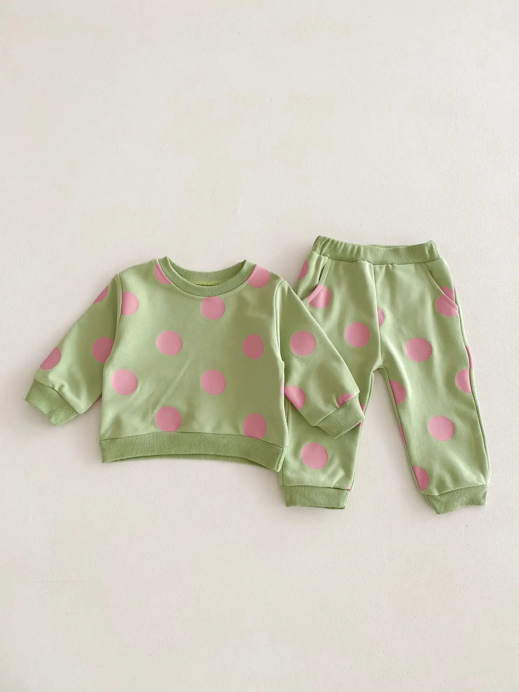 Polka Dot Jogger Set