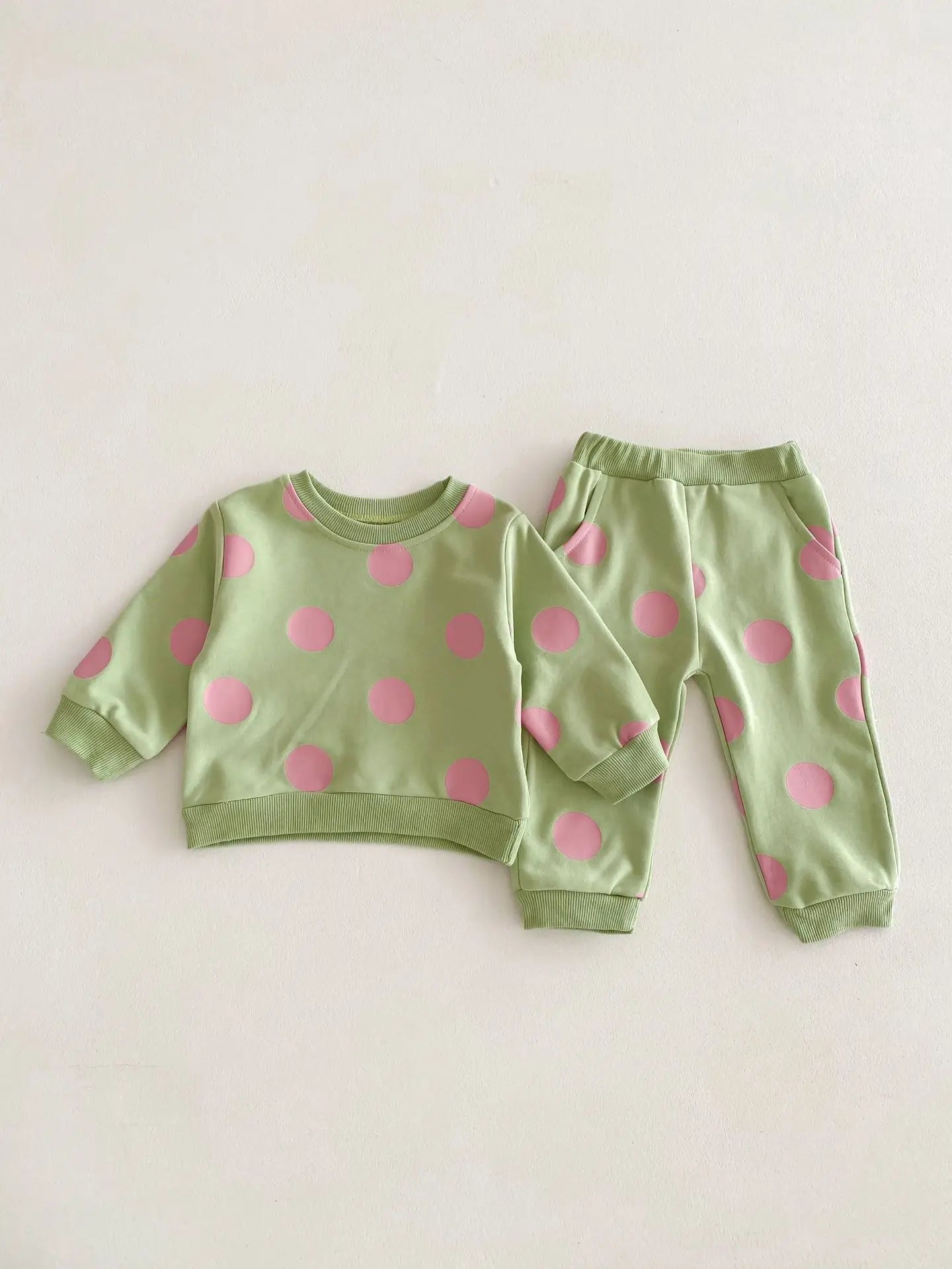 Polka Dot Jogger Set