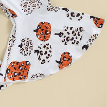 Load image into Gallery viewer, Baby Toddler Kids Girls 2Pcs Hey There Pumpkin Print Long Sleeve Top Flare Pants Halloween Outfit
