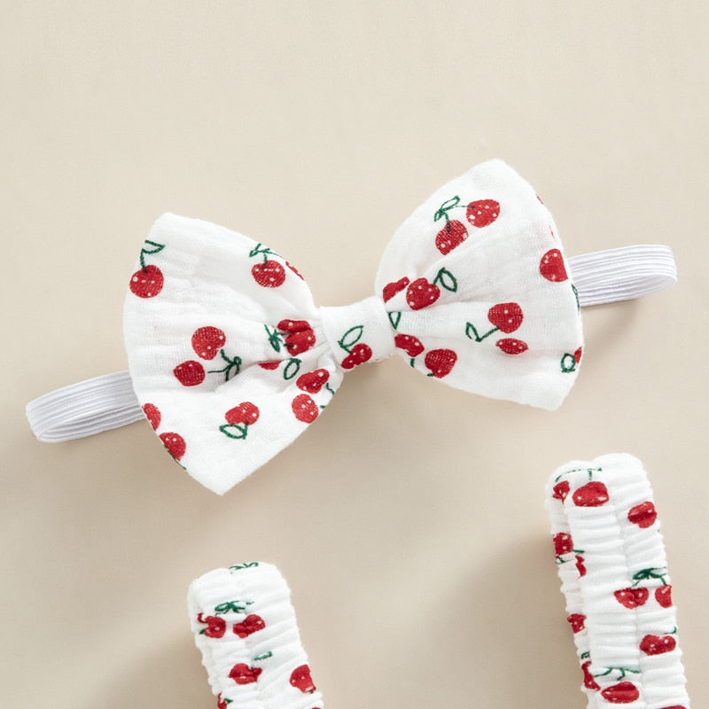 Muslin Romper and Headband Set