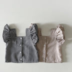 Plaid Ruffle Shorts Set