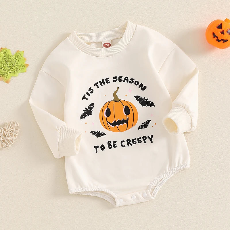 Halloween romper baby girl best sale