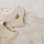 Embroidered Patch Jogger Set