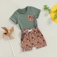 Load image into Gallery viewer, Baby Toddler Boys 2Pcs Summer Clothes Duck Bird Top and Shorts Set Casual Outfit
