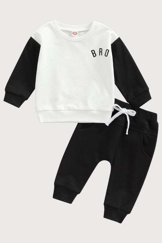 Boys Letter Casual Set