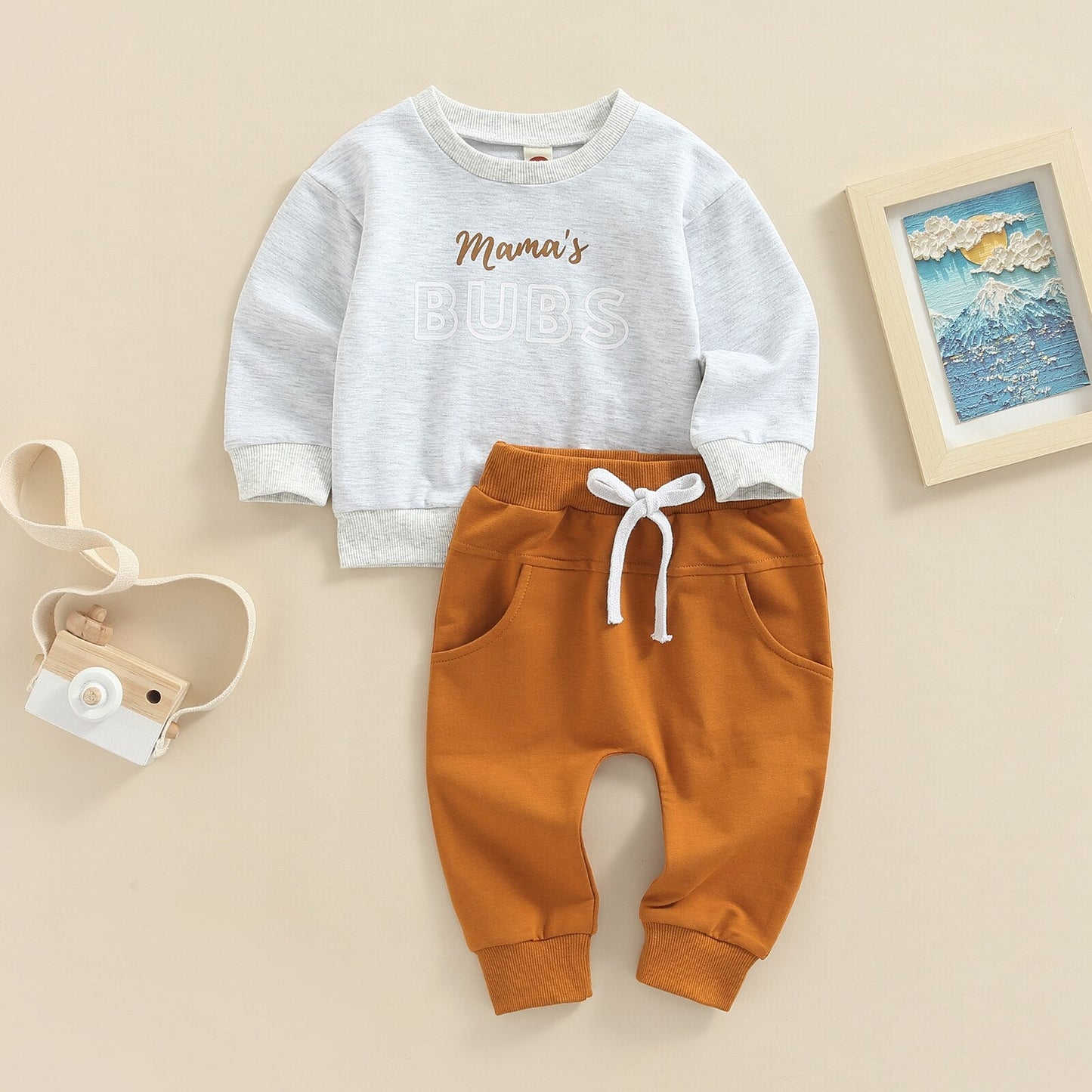 Boys Letter Casual Set