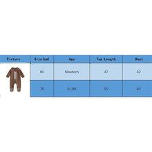 Load image into Gallery viewer, Baby Boys Girls Jumpsuit Long Sleeve Round Neck Romper Football Footie Bodysuit
