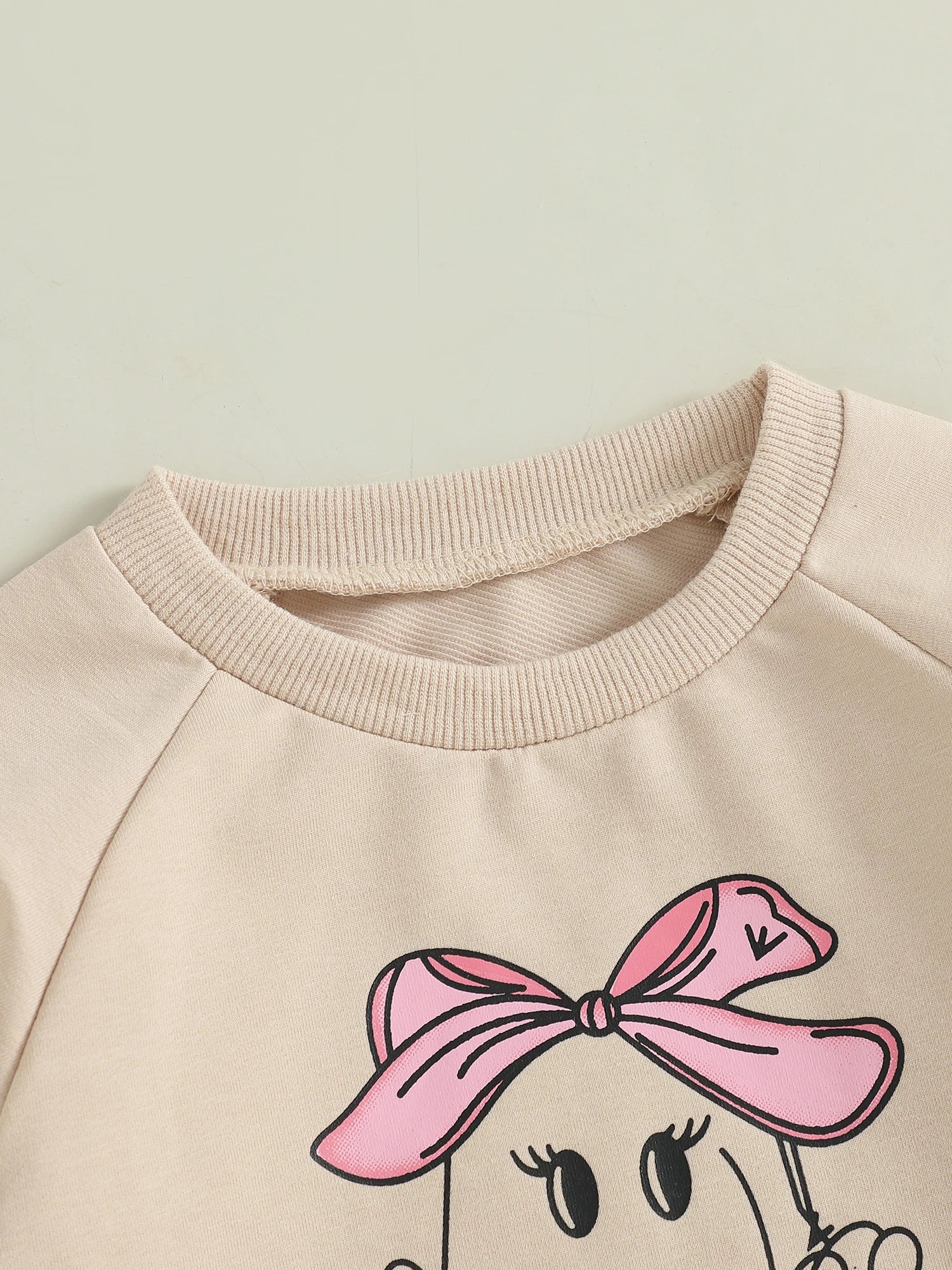 Baby Toddler Girls Boys Halloween Ghost Pumpkin Print Stylish Loose Fit Casual O-Neck Long Sleeve Pullover Top