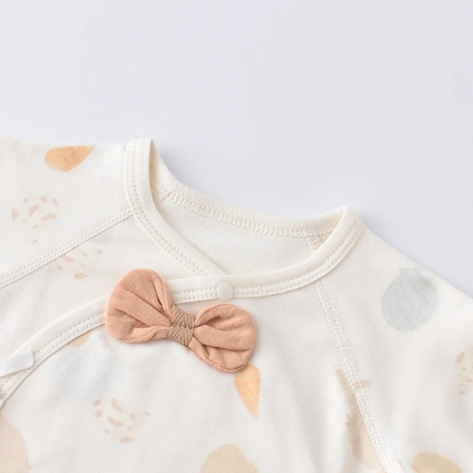 Newborn Bow-Tie Jumpsuit Romper