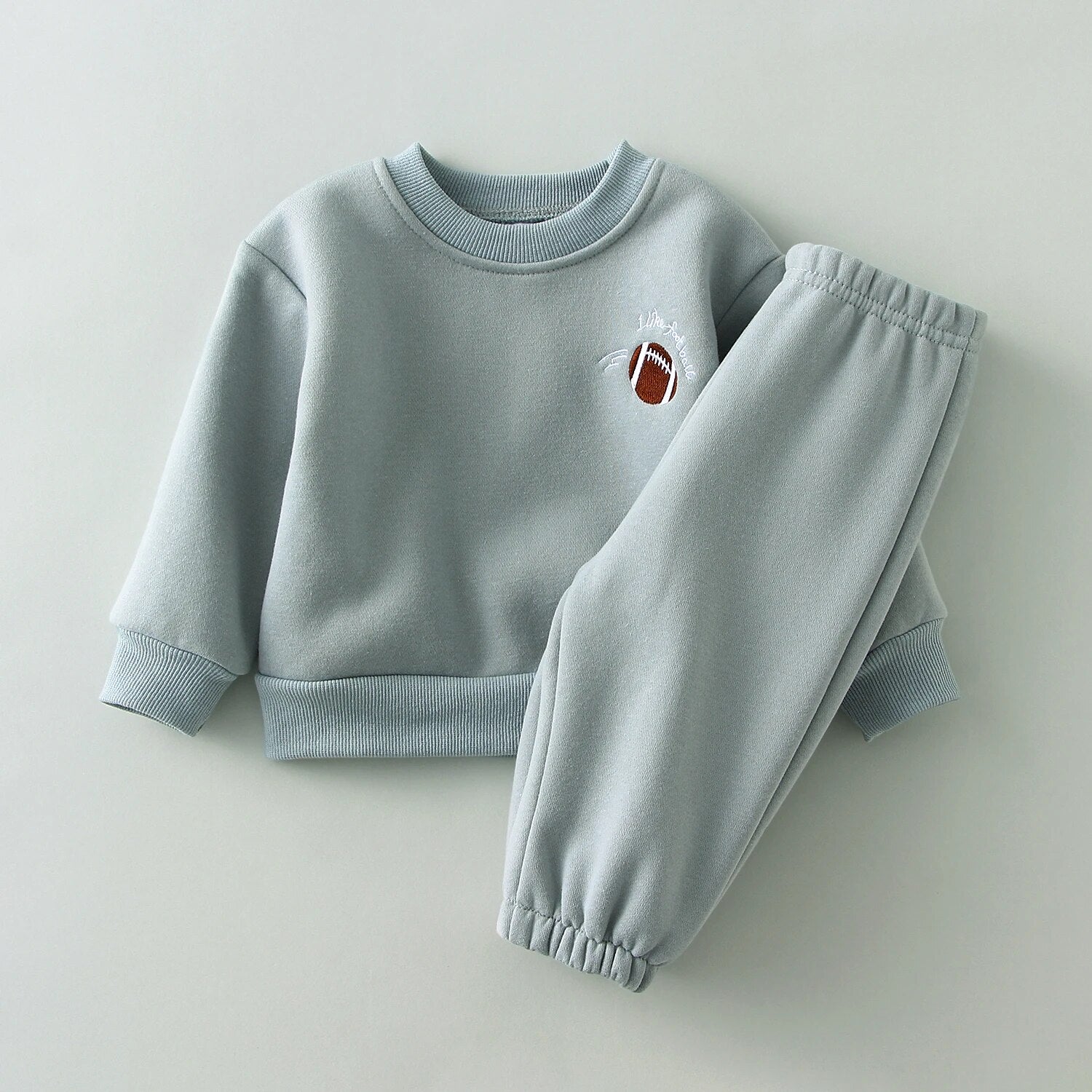 Embroidered Patch Jogger Set