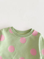 Polka Dot Jogger Set