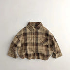 Boys Fall Plaid Shirt