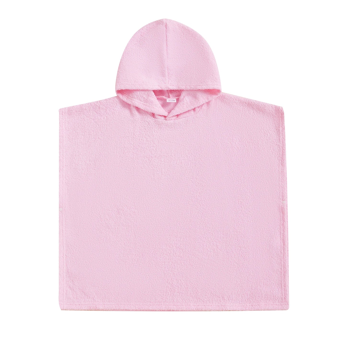 Toddler Kids Boys Girls Hooded Beach Swim Poncho Towels Solid Color Loose Fit Beach Robe Cover-up for Summer