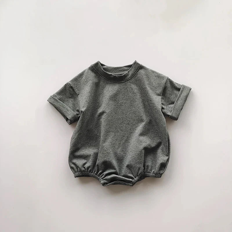 Short Sleeve T-shirt Bodysuit Romper