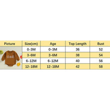 Load image into Gallery viewer, Baby Girls Boys Halloween Fall Romper Pumpkin Embroidered Long Sleeve Round Neck Jumpsuit
