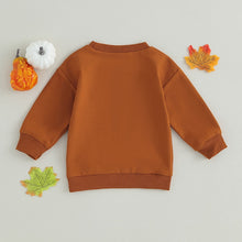 Load image into Gallery viewer, Kids Baby Toddler Boy Girl Halloween Top Letter Print Long Sleeve Pullovers Autumn
