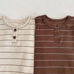 Striped Tee Bloomer Set