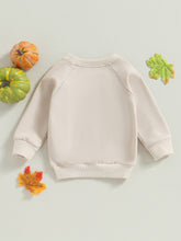 Load image into Gallery viewer, Baby Toddler Kids Boys Girls Long Sleeve Crew neck Pumpkin Print Pullover Tops
