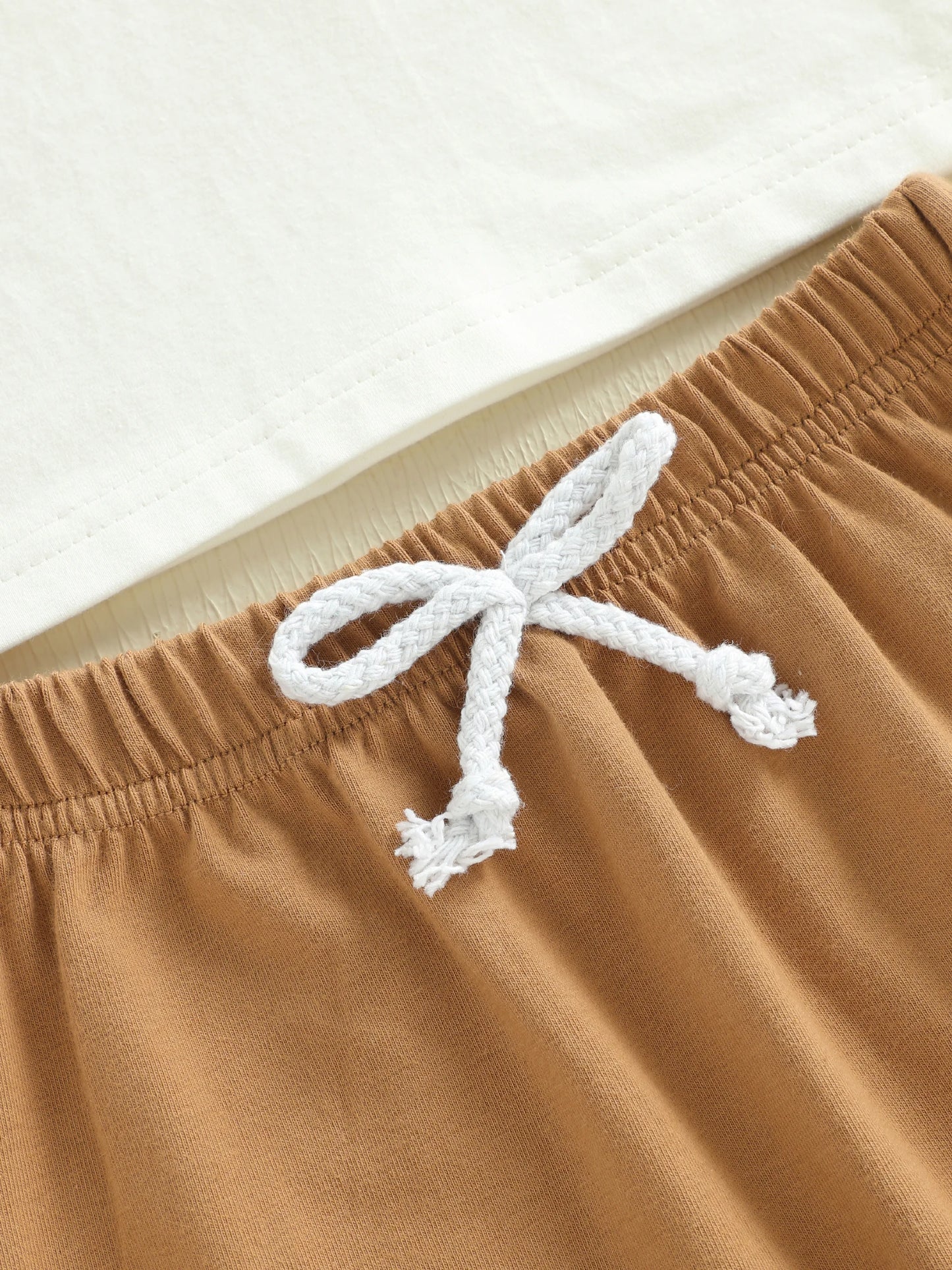 Baby Toddler Boys 2Pcs Outfit Long Sleeve Contrast Color Top Pants Set