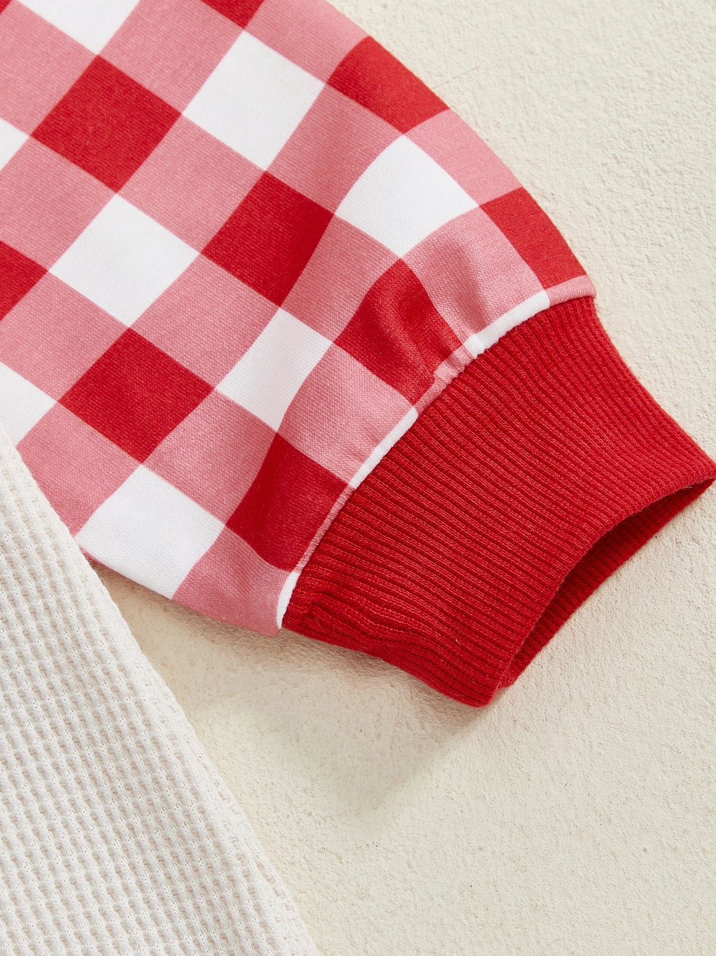 Baby Girl Boy Thanksgiving/Christmas Casual Jumpsuit Long Sleeve Round Neck Car Truck Pumpkin Christmas Tree Embroidery Plaid Romper