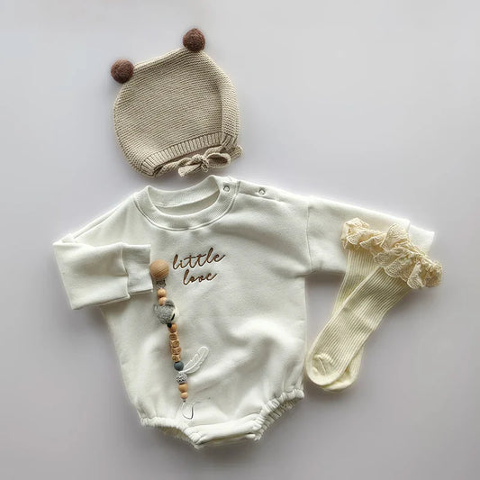 Little Love Sweater Bodysuit Romper
