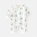 Newborn Printed Casual Jumpsuit Romper