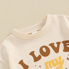 Load image into Gallery viewer, Baby Boys Girls Romper Short Sleeve Crew Neck Letters I Love My Mama / Auntie Print Bodysuit Clothes
