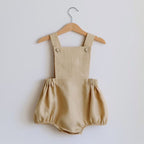 Sleeveless Tank Baby Girls One-Piece Romper