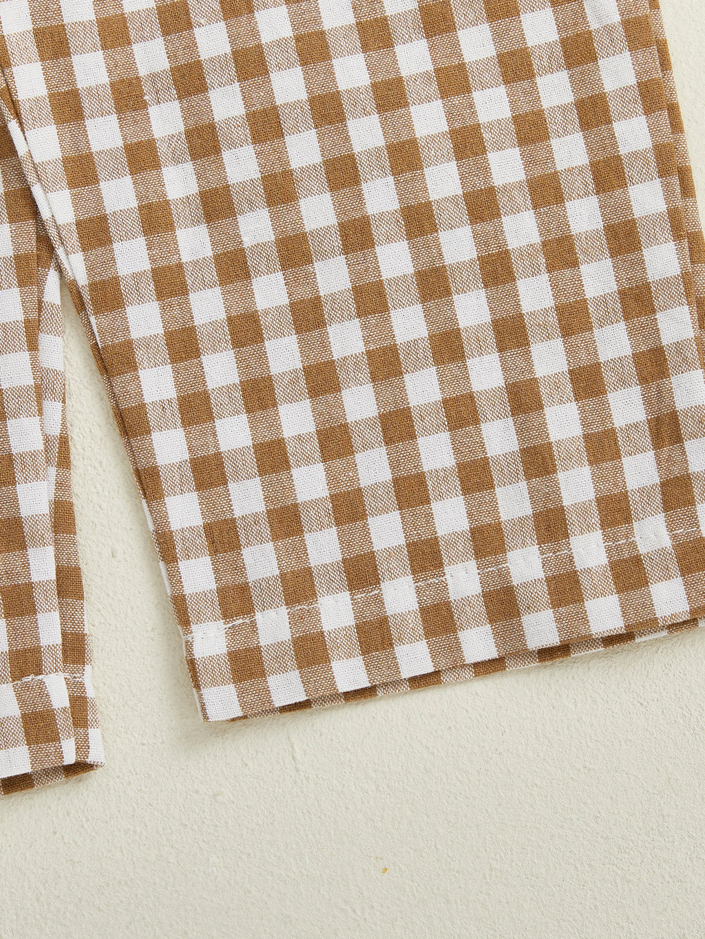 Baby Toddler Boys Girls 2Pcs Thanksgiving Outfit Pumpkin Turkey Pie Long Sleeve Crewneck Top Plaid Elastic Waist Pants Set