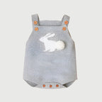 Puffy Rabbit knitted Bodysuit Romper