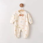 Newborn Bow-Tie Jumpsuit Romper