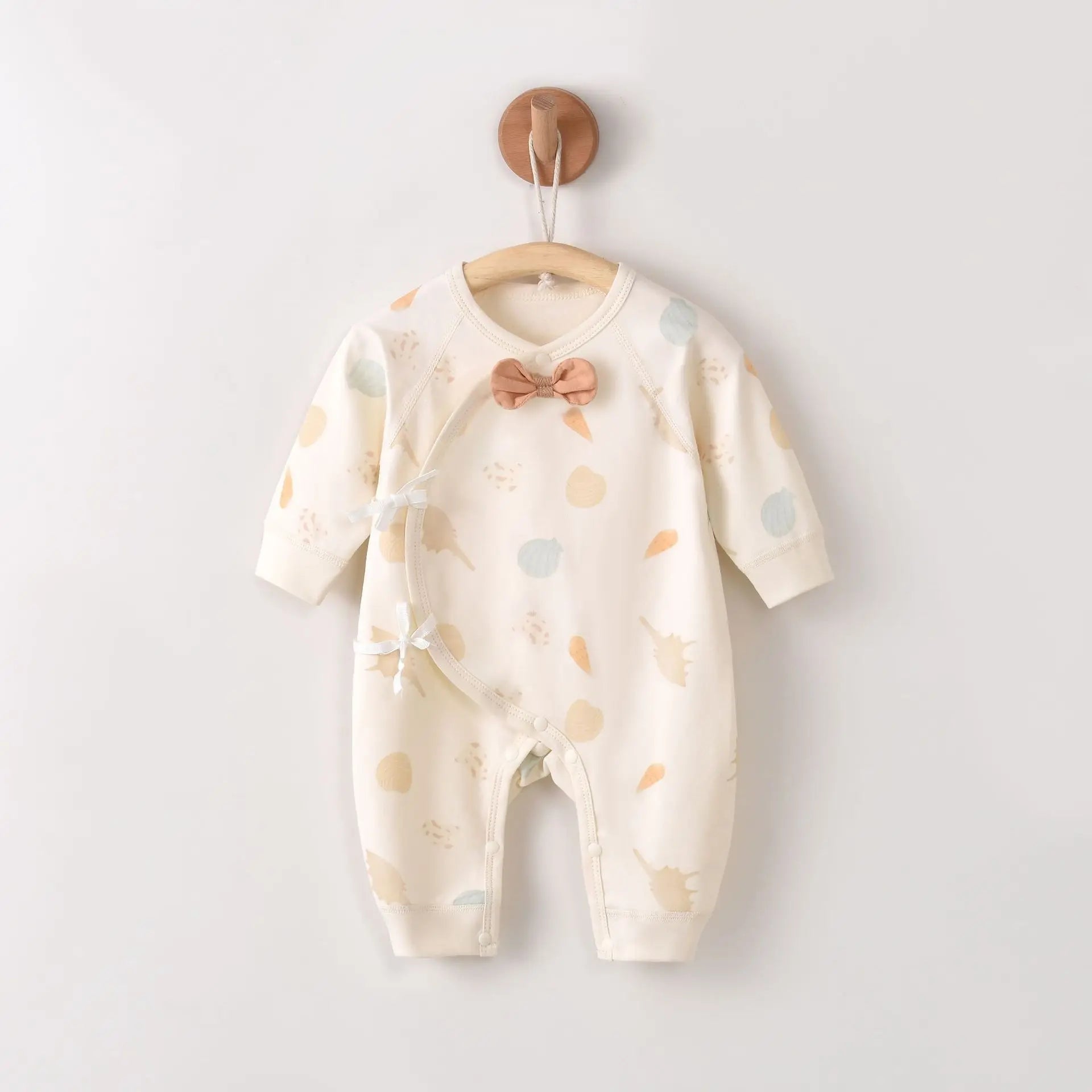 Newborn Bow-Tie Jumpsuit Romper