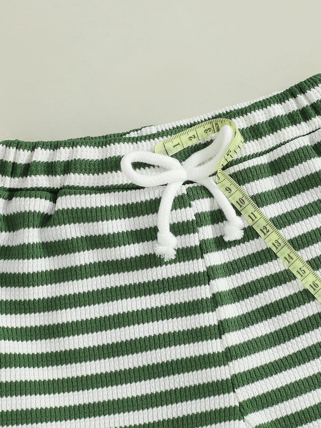 Baby Toddler Boys 2Pcs Mama's Boy / Little Dude Waffle Outfit Letter Embroidery Striped Long Sleeve Top and Elastic Pants Set