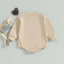 Load image into Gallery viewer, Baby Toddler Kids Girls Long Sleeve Crew Neck Letters Mama&#39;s Girl Pullover Top or Romper
