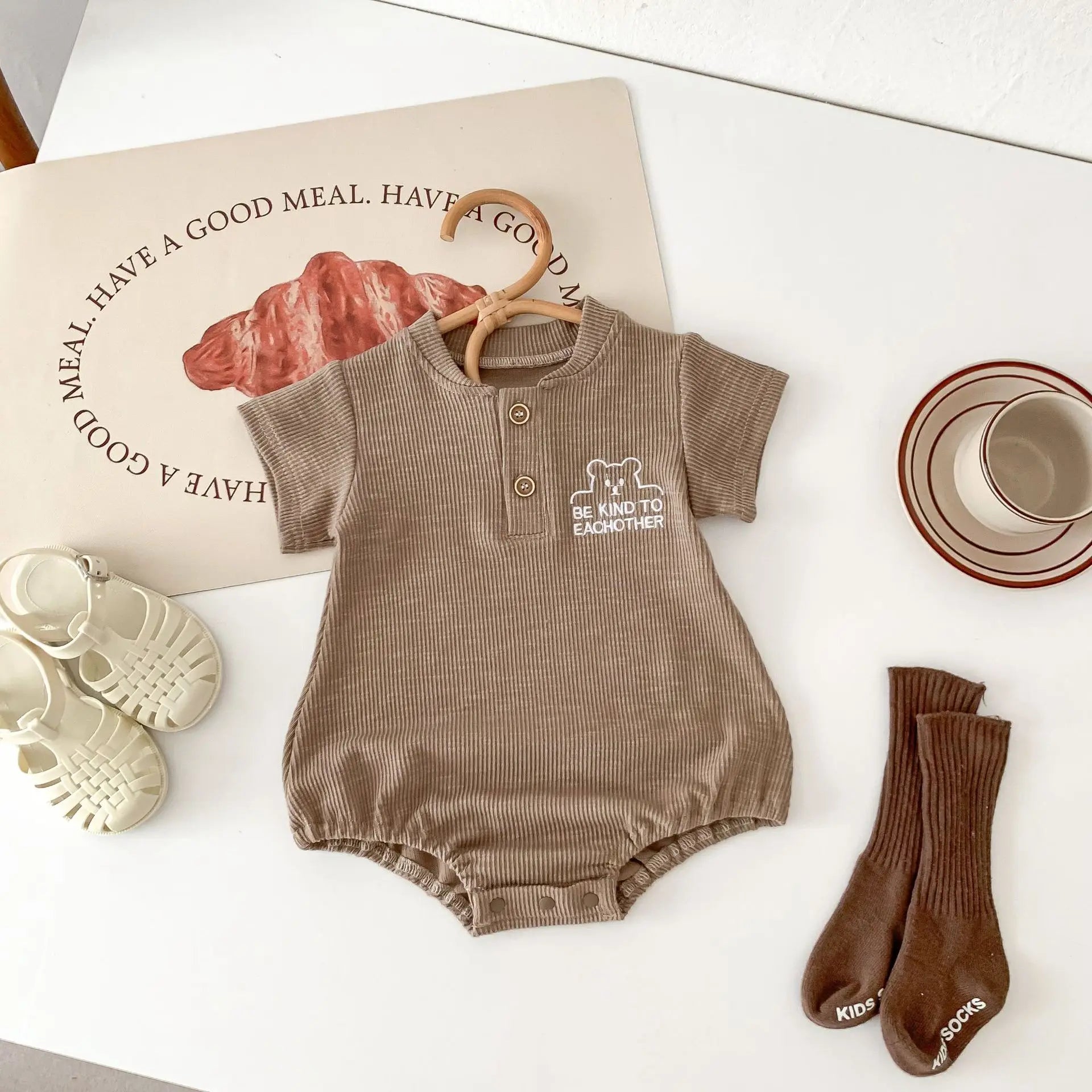 Kind Bear Bodysuit Romper